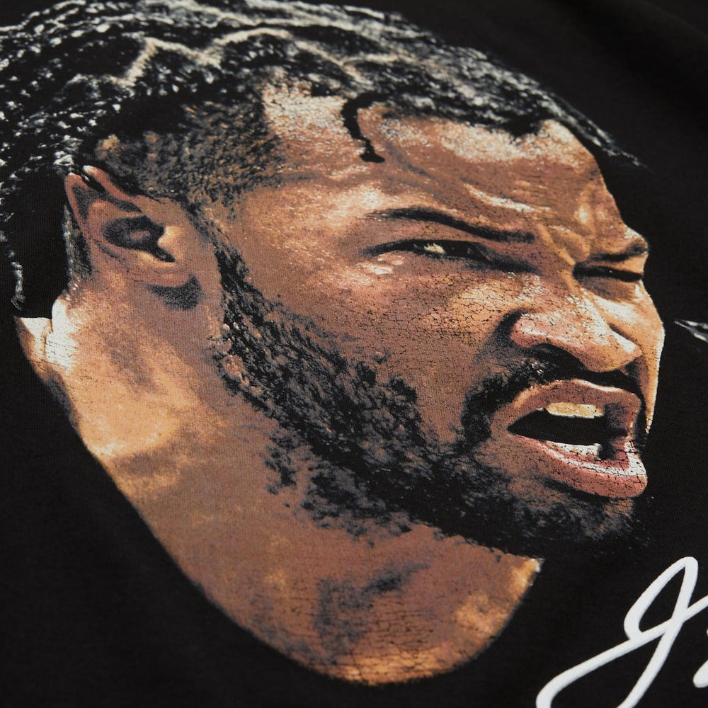 Mitchell & Ness Jalen Brunson NBA Unisex Real Big Face Player T-Shirt Black