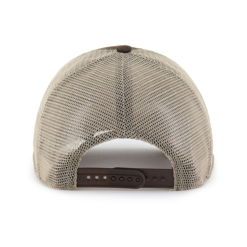Cleveland Browns '47 Flagship MVP Trucker Adjustable Hat - Brown/Natural - 47 brand
