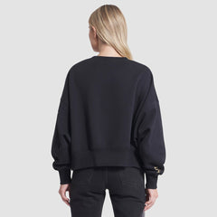 San Francisco 49ers Women's 2025 Rivalries Collection Oversized Phoenix Fleece Sweatshirt - Black - Nike