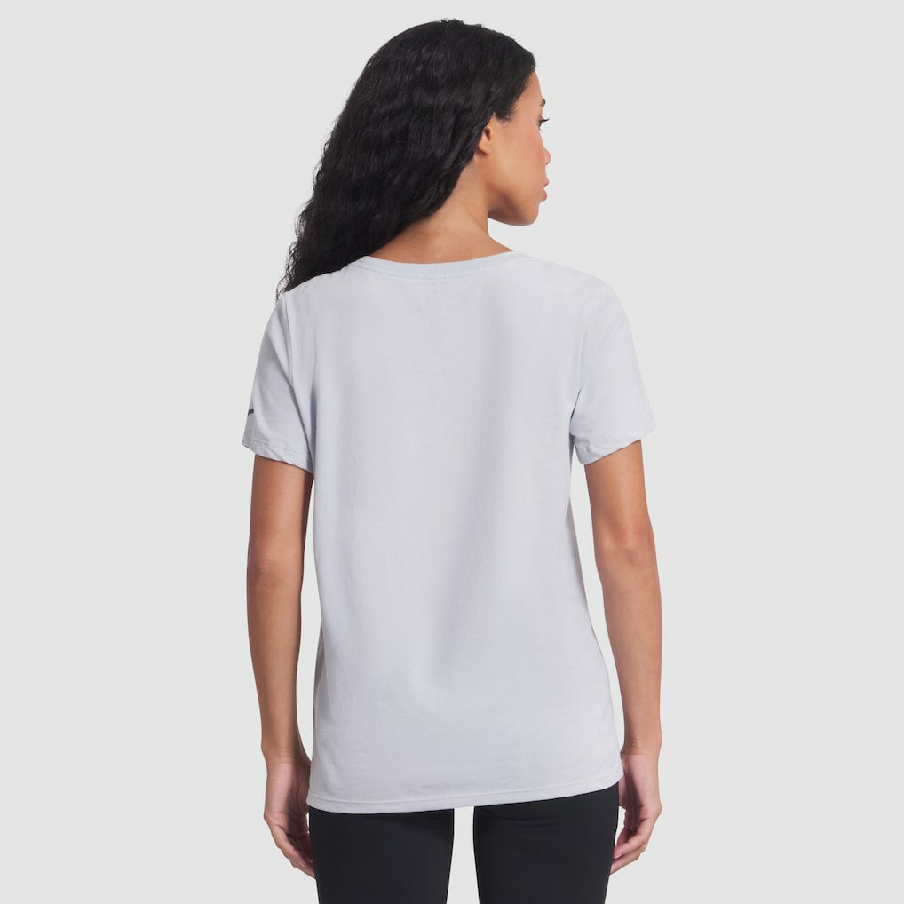 New England Patriots Women's 2025 Rivalries Collection Slub Dri-FIT T-Shirt - Silver - Nike