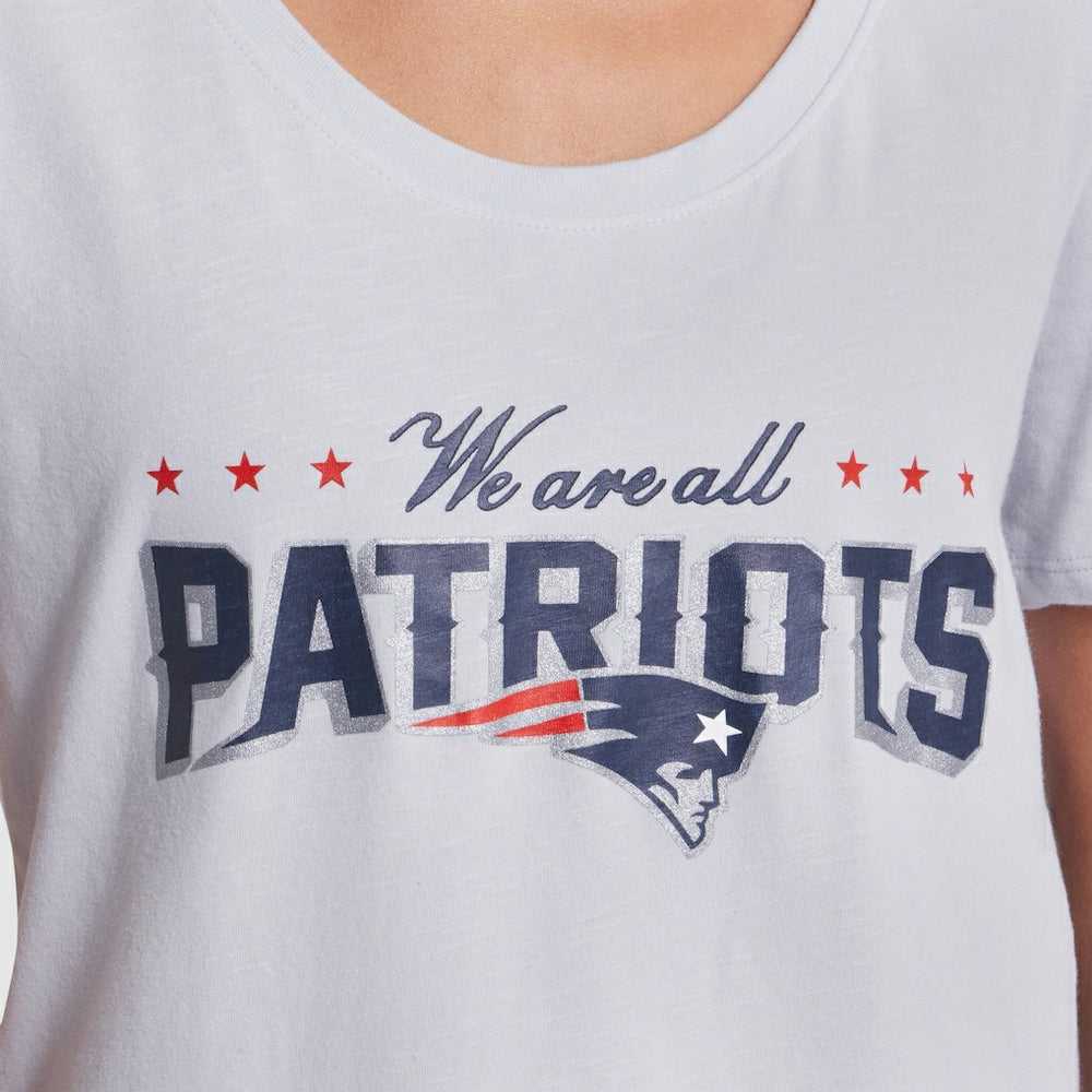 New England Patriots Women's 2025 Rivalries Collection Slub Dri-FIT T-Shirt - Silver - Nike