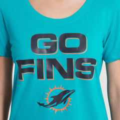 Miami Dolphins Women's 2025 Rivalries Collection Slub Dri-FIT T-Shirt - Turbo Green - Nike