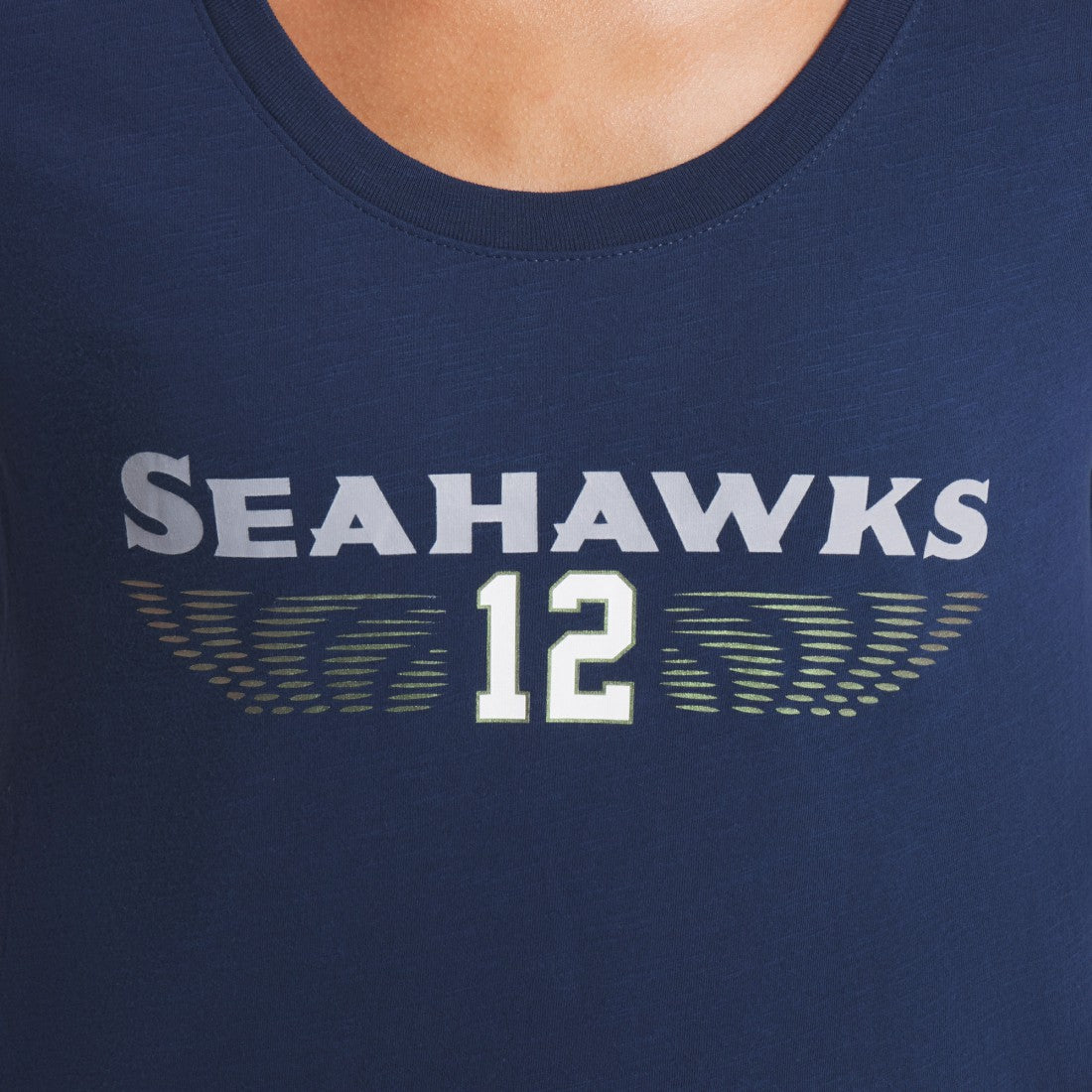 Seattle Seahawks Women's 2025 Rivalries Collection Slub Dri-FIT T-Shirt - College Navy - Nike