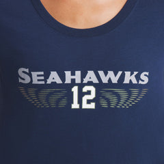 Seattle Seahawks Women's 2025 Rivalries Collection Slub Dri-FIT T-Shirt - College Navy - Nike