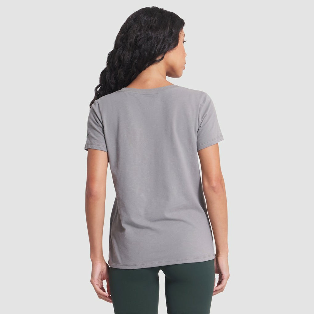 New York Jets Women's 2025 Rivalries Collection Slub Dri-FIT T-Shirt - Iron Ore - Nike