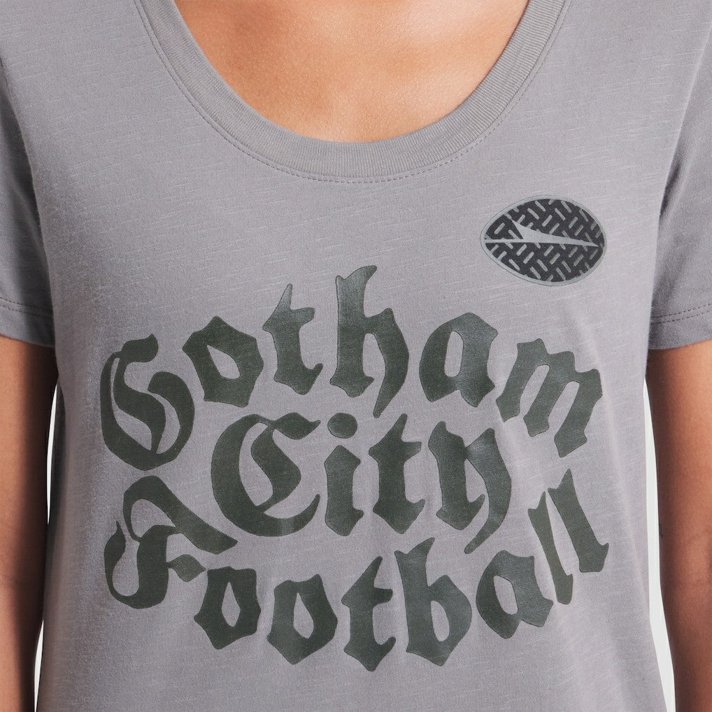 New York Jets Women's 2025 Rivalries Collection Slub Dri-FIT T-Shirt - Iron Ore - Nike