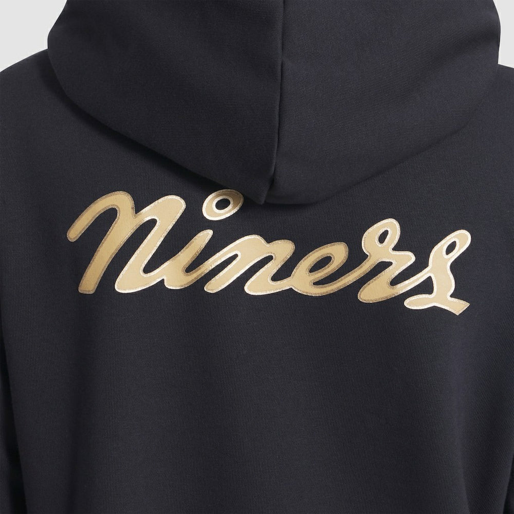 San Francisco 49ers Women's 2025 Rivalries Collection Standard Issue Sideline Dri-FIT Hoodie - Black - Nike