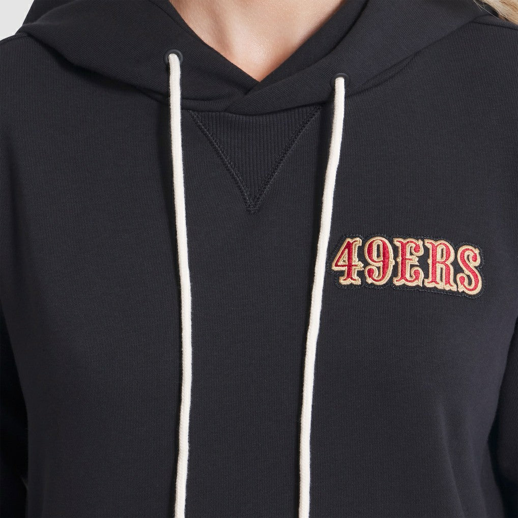 San Francisco 49ers Women's 2025 Rivalries Collection Standard Issue Sideline Dri-FIT Hoodie - Black - Nike