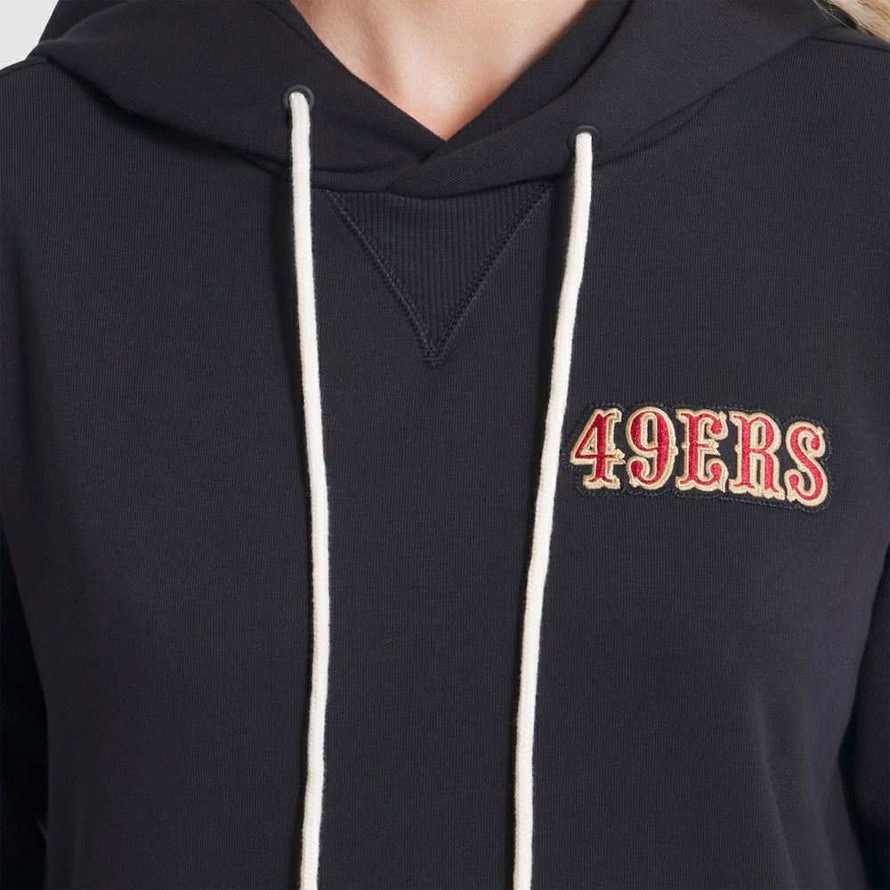 San Francisco 49ers Women's 2025 Rivalries Collection Standard Issue Sideline Dri-FIT Hoodie - Black - Nike