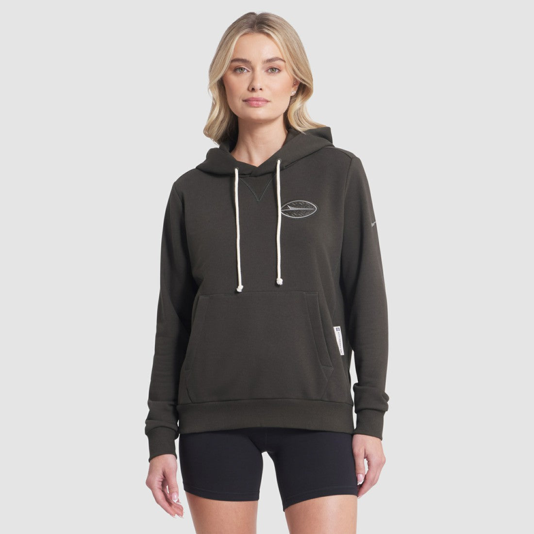 New York Jets Women's 2025 Rivalries Collection Standard Issue Sideline Dri-FIT Hoodie - Gotham Green - Nike