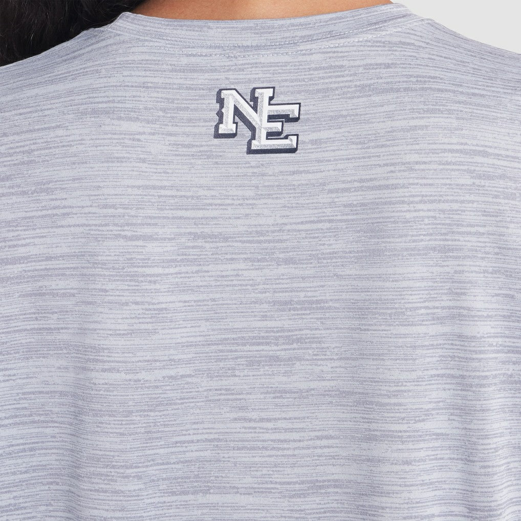 New England Patriots Women's 2025 Rivalries Collection Sideline Velocity Dri-FIT T-Shirt - Silver - Nike