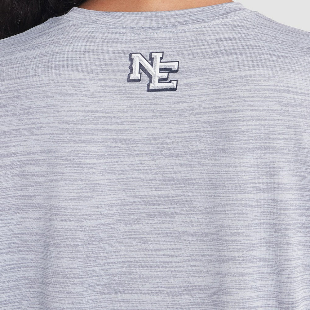 New England Patriots Women's 2025 Rivalries Collection Sideline Velocity Dri-FIT T-Shirt - Silver - Nike