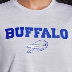 Buffalo Bills Women's 2025 Rivalries Collection Sideline Velocity Dri-FIT T-Shirt - White - Nike