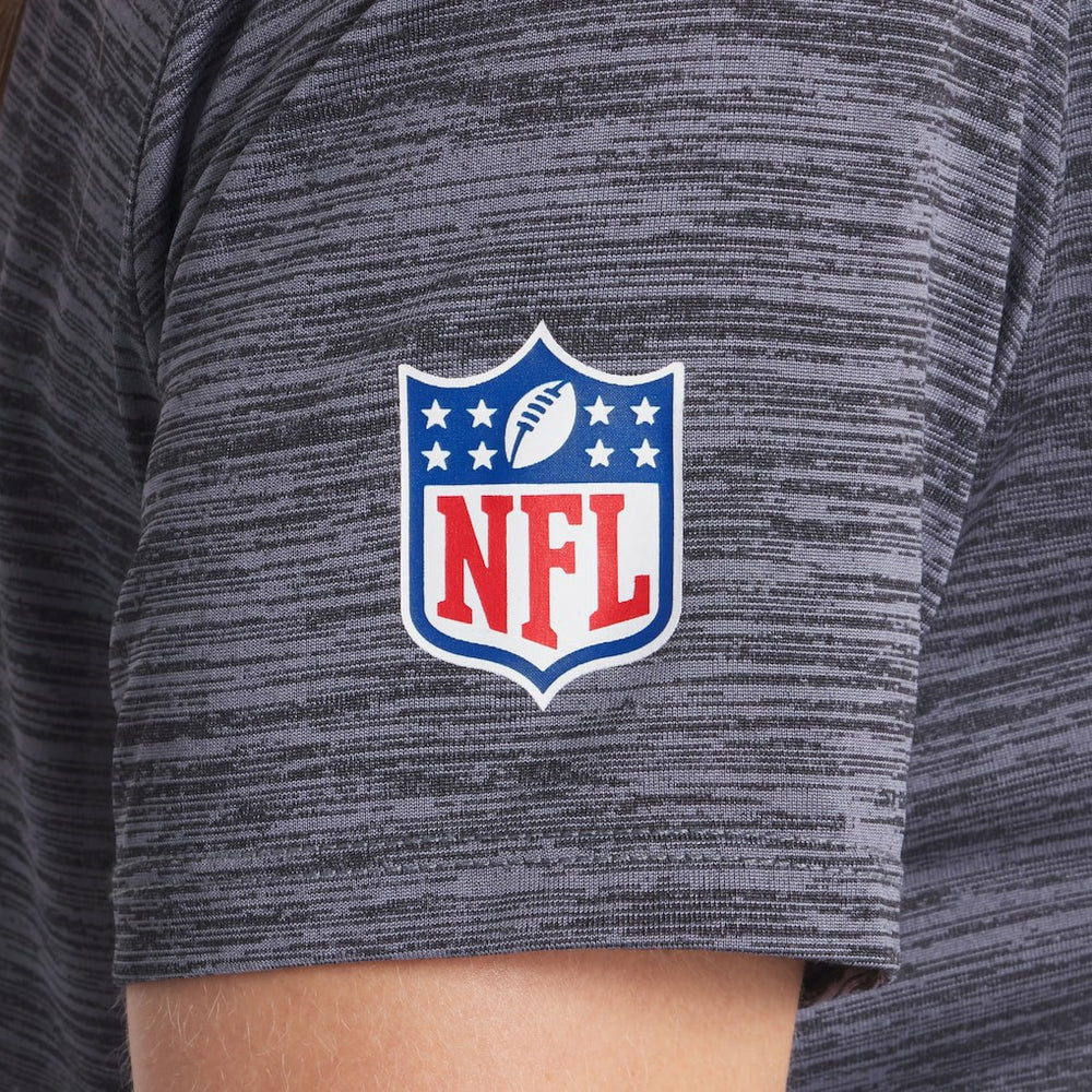 San Francisco 49ers Women's 2025 Rivalries Collection Sideline Velocity Dri-FIT T-Shirt - Heather Charcoal - Nike
