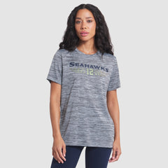 Seattle Seahawks Women's 2025 Rivalries Collection Sideline Velocity Dri-FIT T-Shirt - Wolf Gray - Nike
