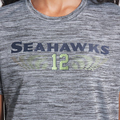 Seattle Seahawks Women's 2025 Rivalries Collection Sideline Velocity Dri-FIT T-Shirt - Wolf Gray - Nike