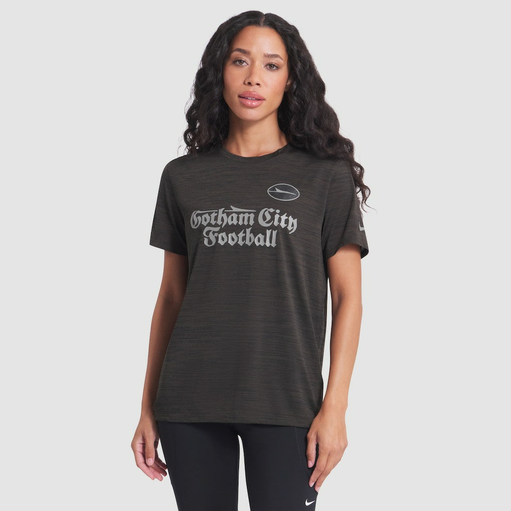 New York Jets Women's 2025 Rivalries Collection Sideline Velocity Dri-FIT T-Shirt - Black - Nike