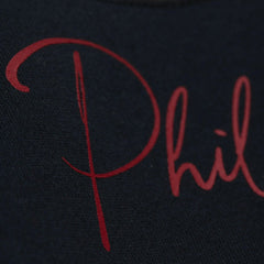 Philadelphia Phillies Mitchell & Ness Women's Cooperstown Collection Blocked Fleece Pullover Sweatshirt- Burgundy/Black for sale