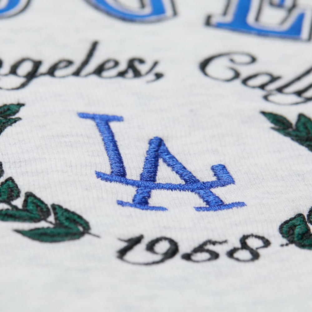 Los Angeles Dodgers Mitchell & Ness Women's Cropped Toggle Pullover Sweatshirt Discount