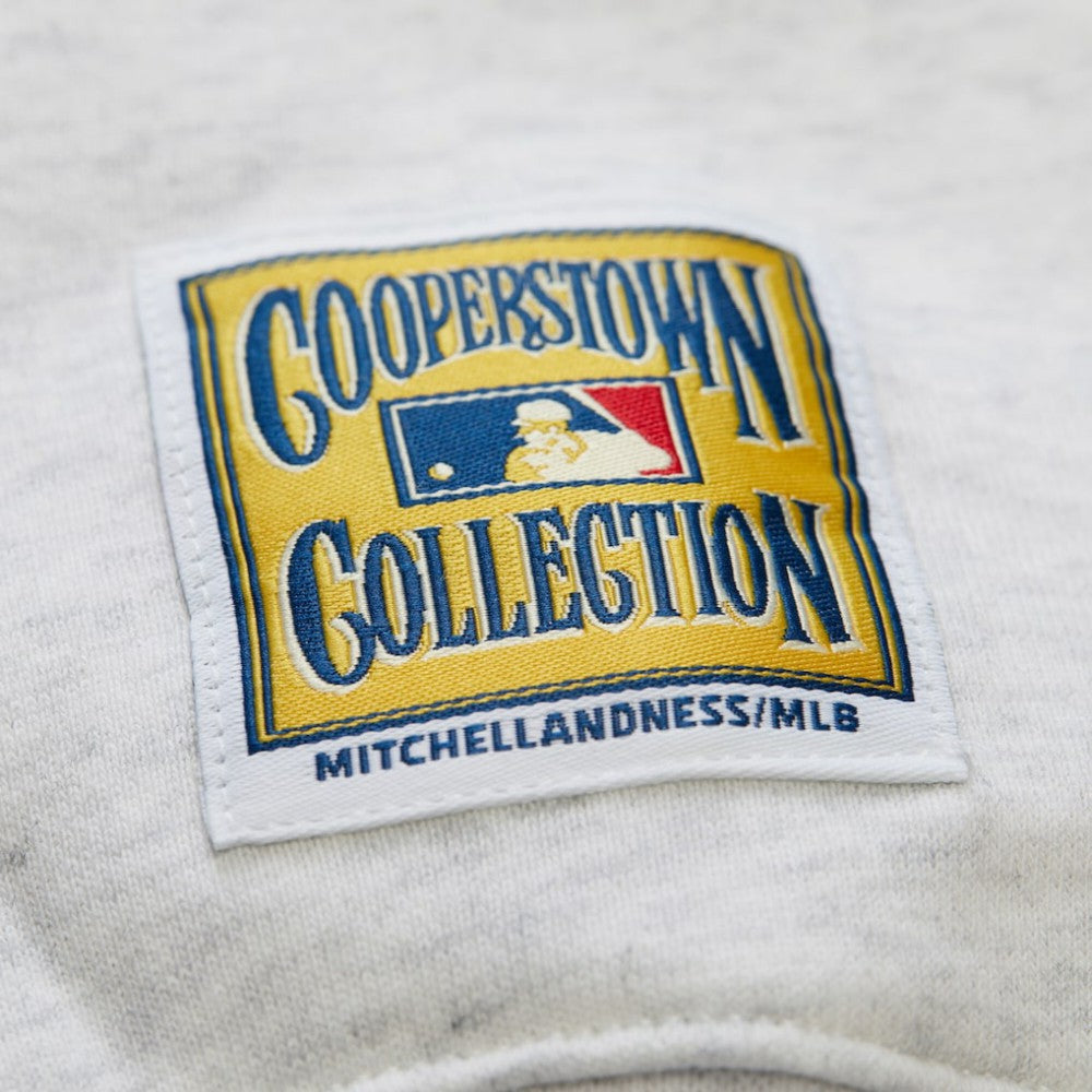 Los Angeles Dodgers Mitchell & Ness Women's Cropped Toggle Pullover Sweatshirt Discount