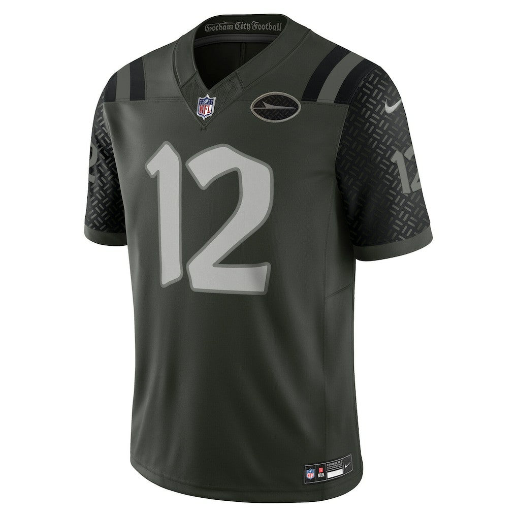 Joe Namath New York Jets 2025 Rivalries Collection Retired Player Limited Jersey - Gotham Green - Nike