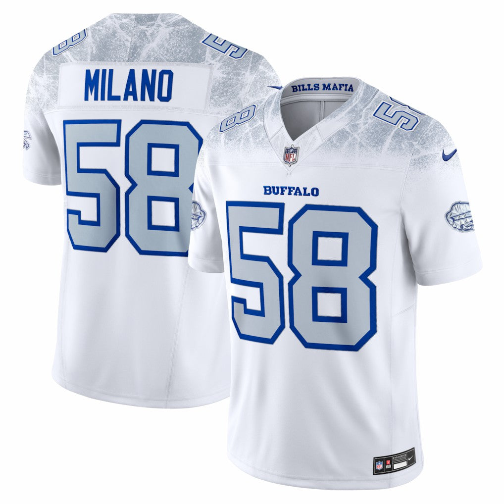 Matt Milano Buffalo Bills 2025 Rivalries Collection Limited Jersey - White - Nike