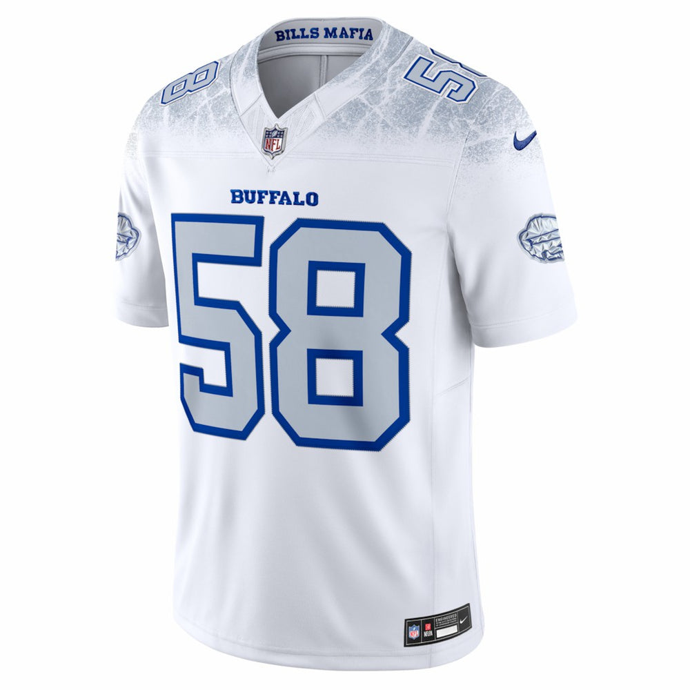 Matt Milano Buffalo Bills 2025 Rivalries Collection Limited Jersey - White - Nike