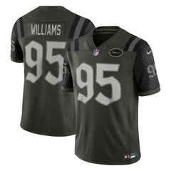 Quinnen Williams New York Jets 2025 Rivalries Collection Limited Jersey - Gotham Green - Nike