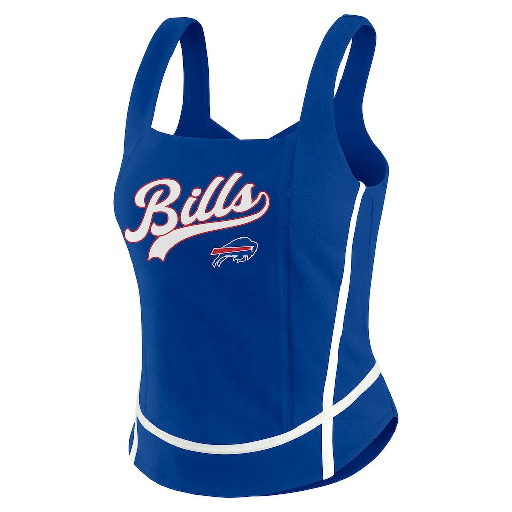 Buffalo Bills WEAR by Erin Andrews Women's Square Neck Tank Top - Royal - NFL