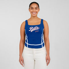 Buffalo Bills WEAR by Erin Andrews Women's Square Neck Tank Top - Royal - NFL