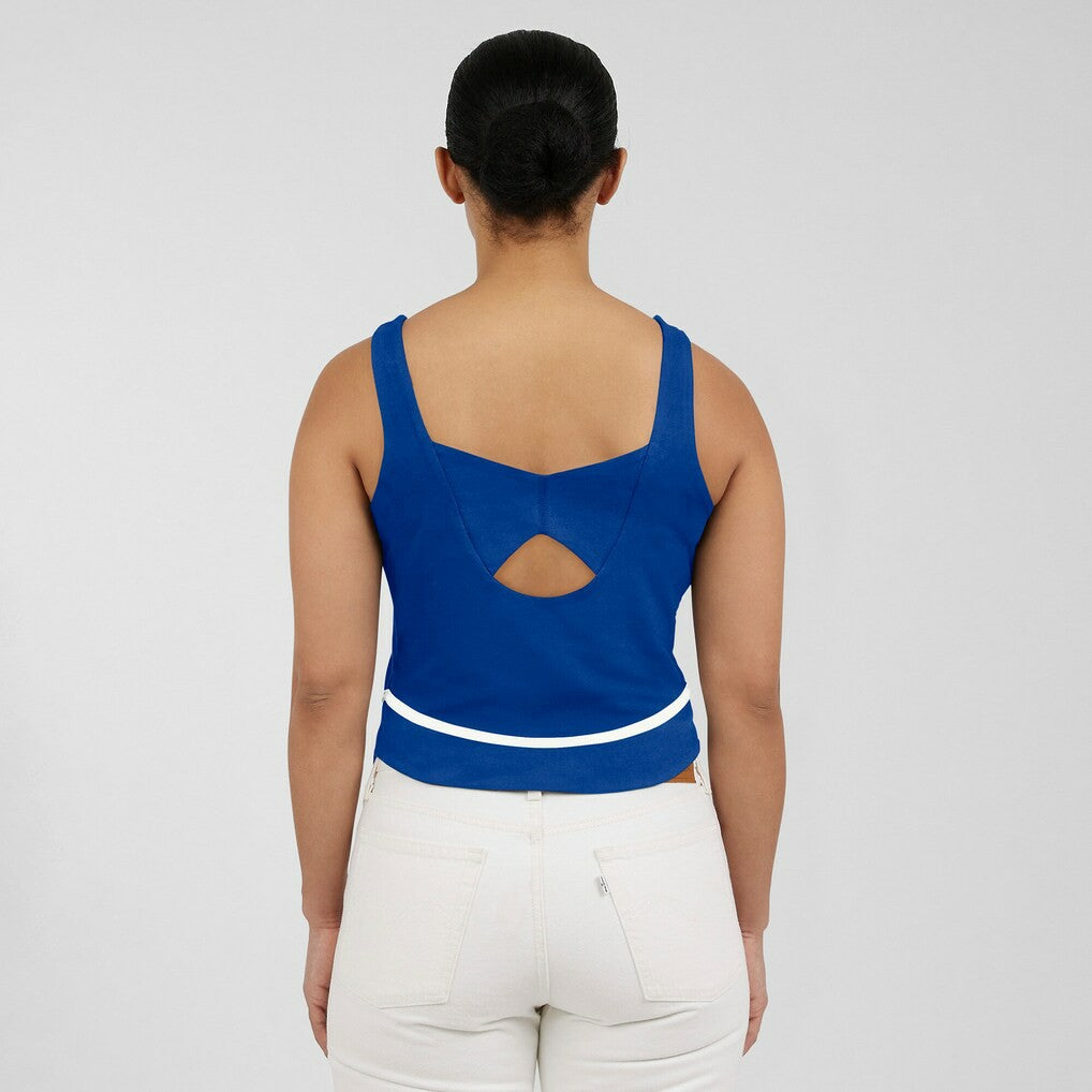 Buffalo Bills WEAR by Erin Andrews Women's Square Neck Tank Top - Royal - NFL
