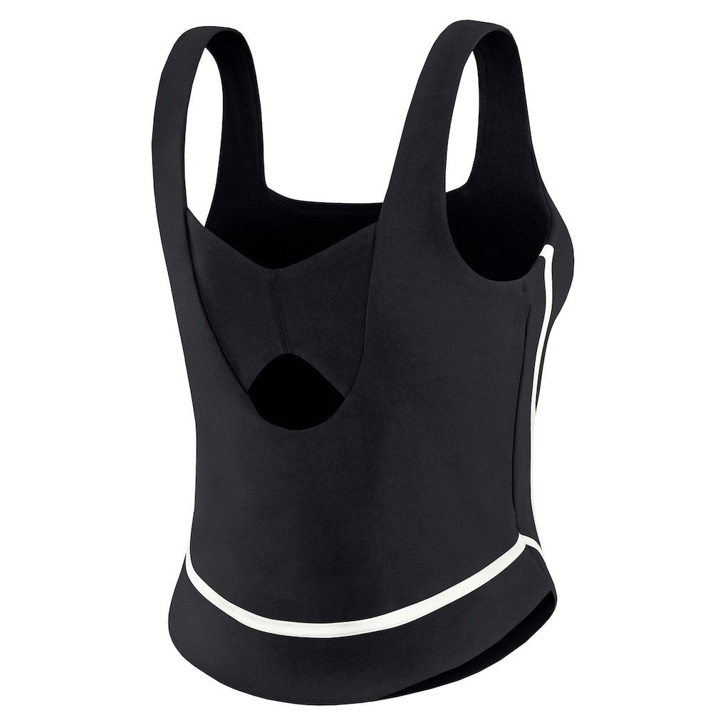 Jacksonville Jaguars WEAR by Erin Andrews Women's Square Neck Tank Top - Black - NFL