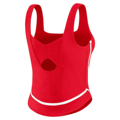 Kansas City Chiefs WEAR by Erin Andrews Women's Square Neck Tank Top - Red - NFL