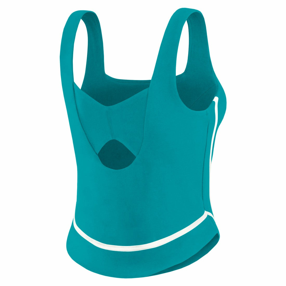 Miami Dolphins WEAR by Erin Andrews Women's Square Neck Tank Top - Aqua - NFL