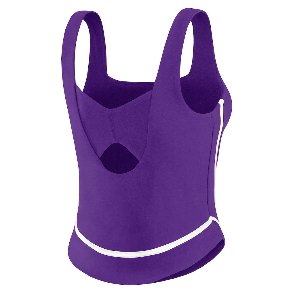 Minnesota Vikings WEAR by Erin Andrews Women's Square Neck Tank Top - Purple - NFL