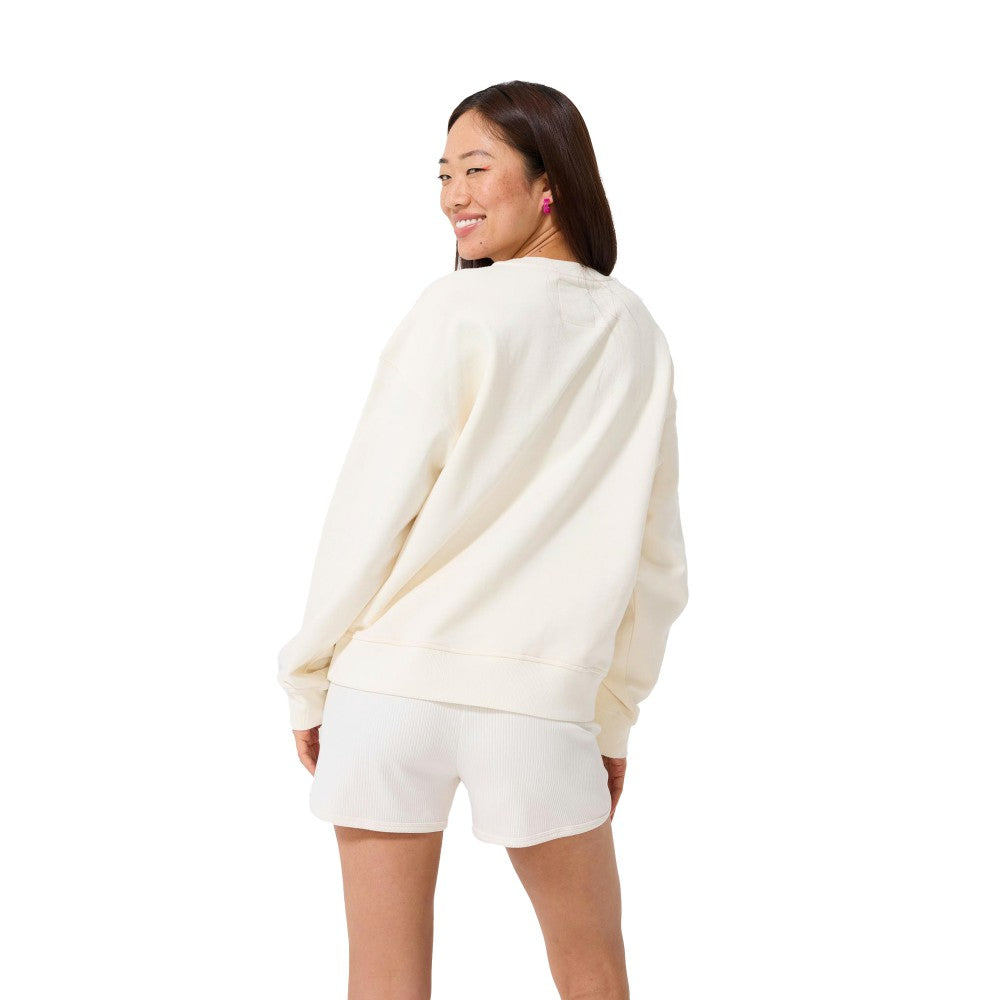New York Mets Terez Women's Technicolor  Oversized Pullover Sweatshirt Discount
