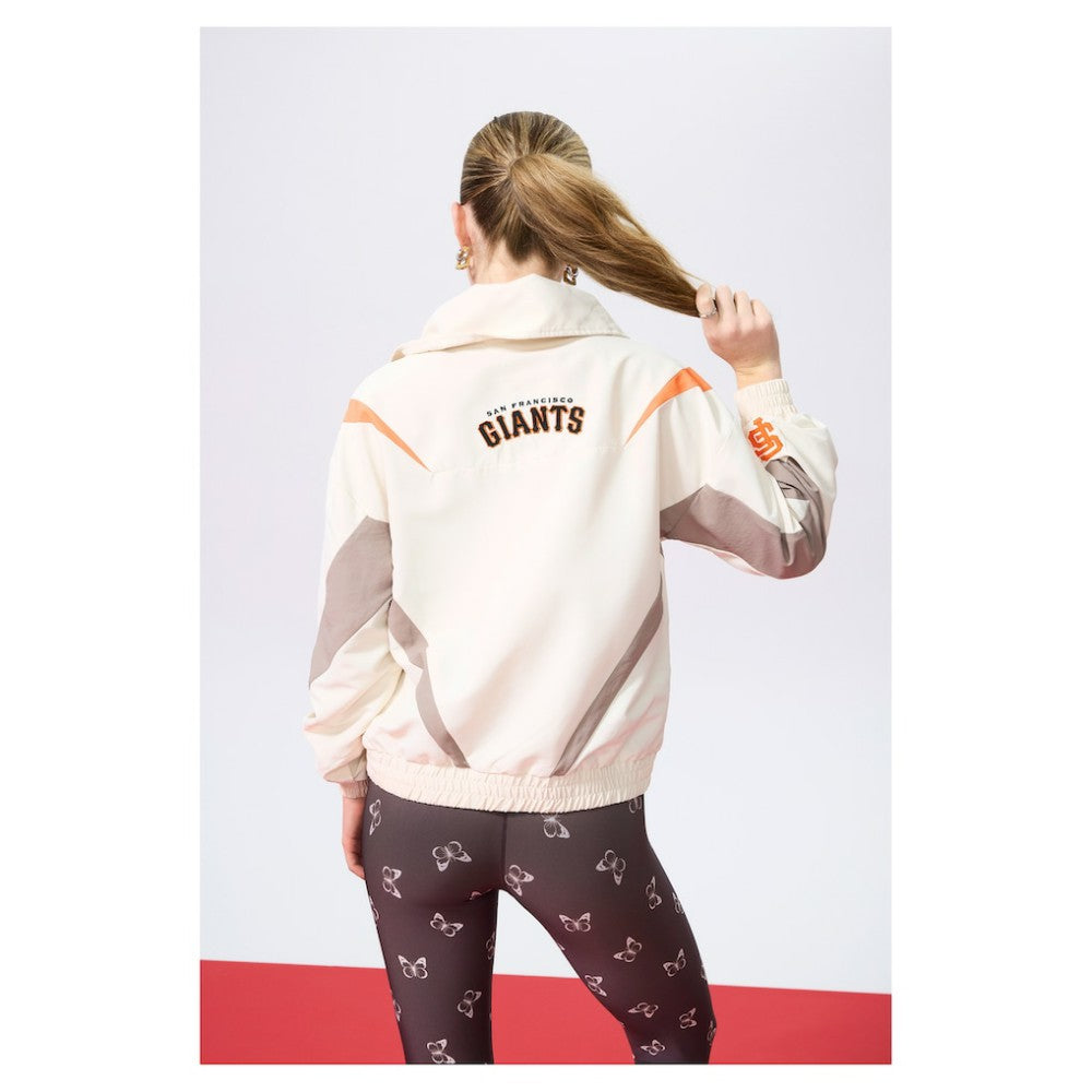 San Francisco Giants Terez Women's Ripstop Chevron Quarter-Zip Pullover Near Me