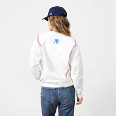 New York Yankees Terez Women's Baseball Stitch Pullover Sweatshirt Outlet