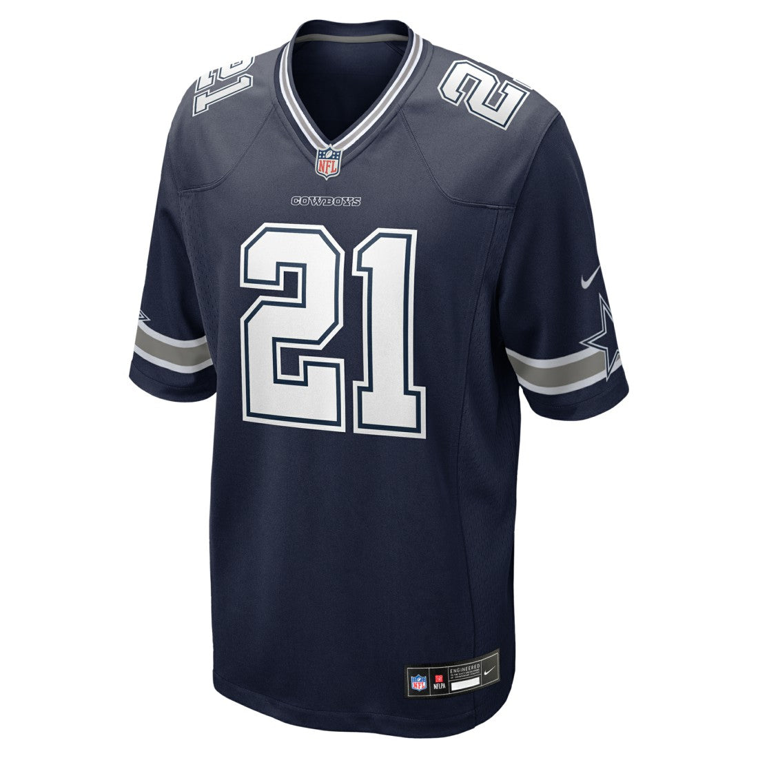 Deion Sanders Dallas Cowboys Team Retired Player Game Jersey - Navy - Nike