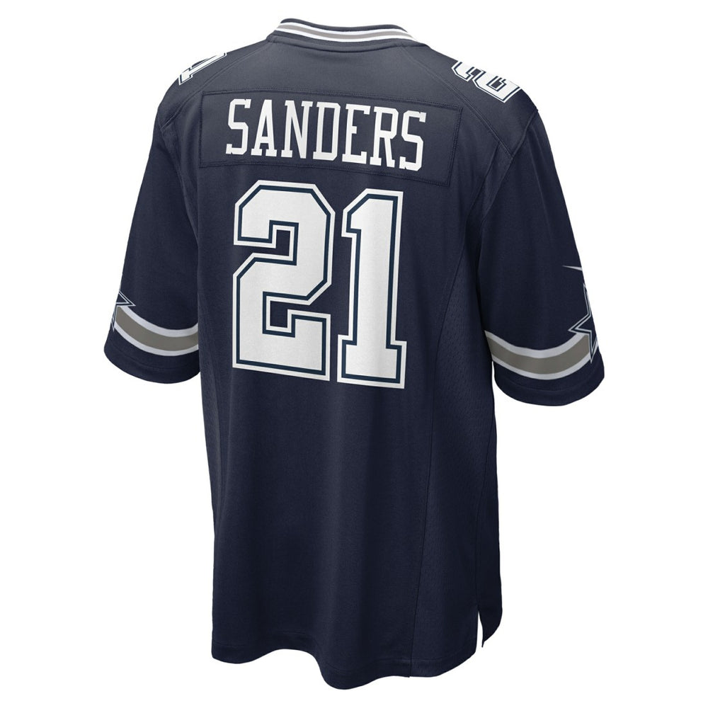 Deion Sanders Dallas Cowboys Team Retired Player Game Jersey - Navy - Nike