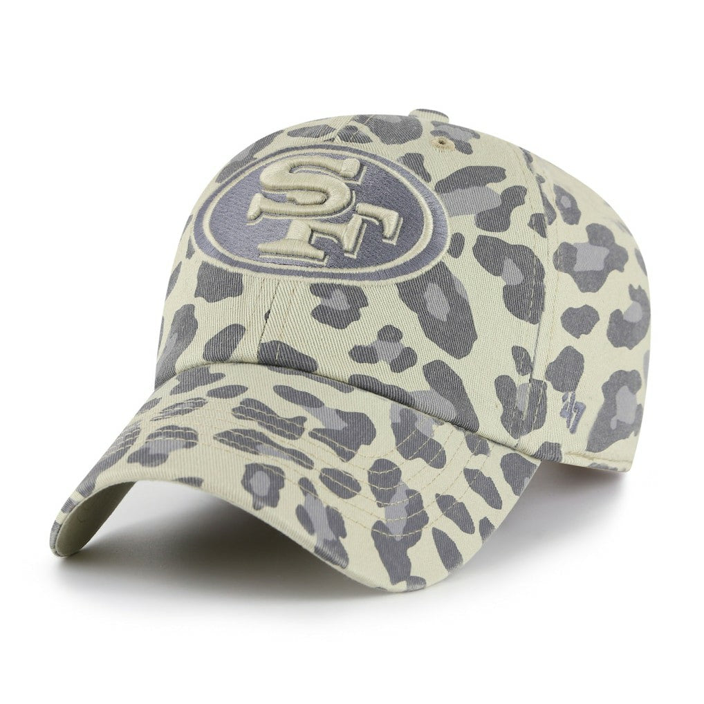 San Francisco 49ers '47 Women's Bagheera Clean Up Adjustable Hat - Gray - 47 brand
