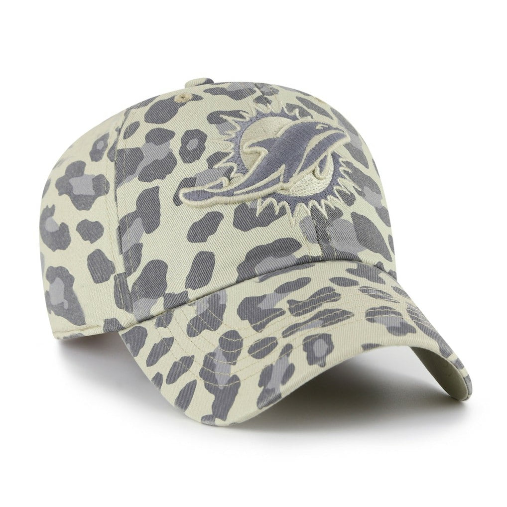 Miami Dolphins '47 Women's Bagheera Clean Up Adjustable Hat - Gray - 47 brand