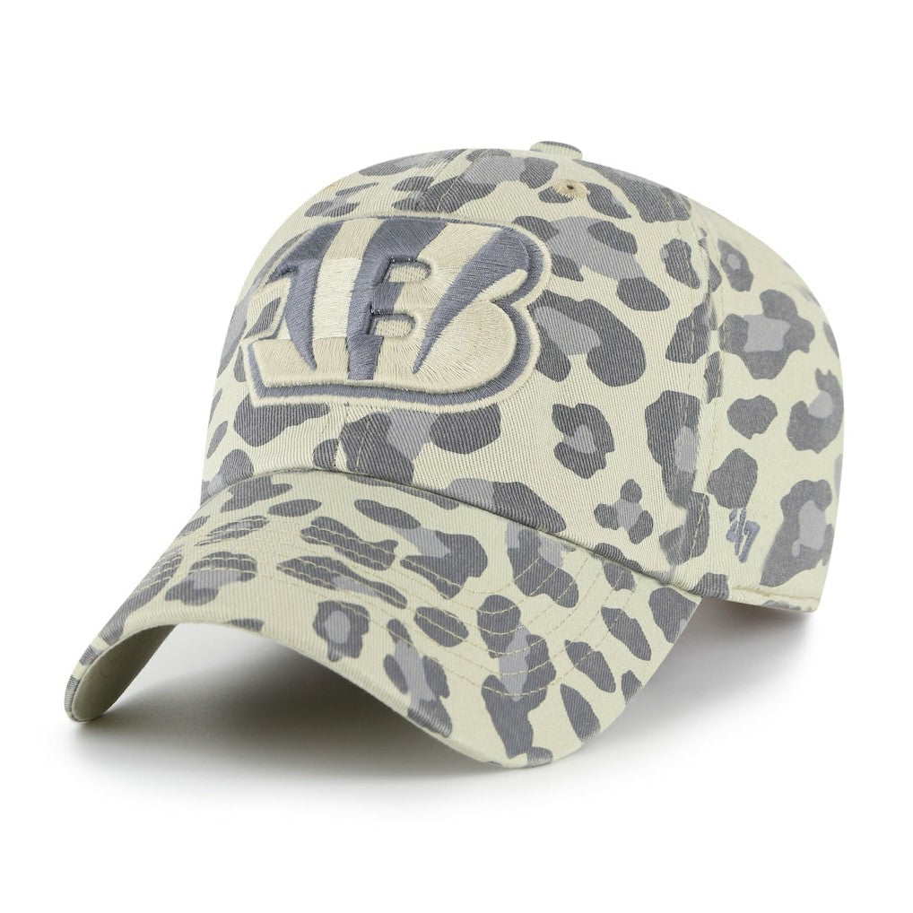 Cincinnati Bengals '47 Women's Bagheera Clean Up Adjustable Hat - Gray - 47 brand