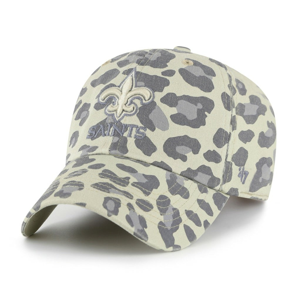 New Orleans Saints '47 Women's Bagheera Clean Up Adjustable Hat - Gray - NFL