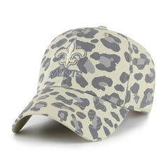 New Orleans Saints '47 Women's Bagheera Clean Up Adjustable Hat - Gray - NFL