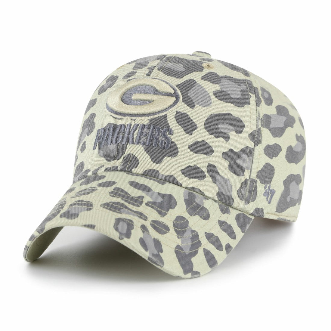 Green Bay Packers '47 Women's Bagheera Clean Up Adjustable Hat - Gray - 47 brand