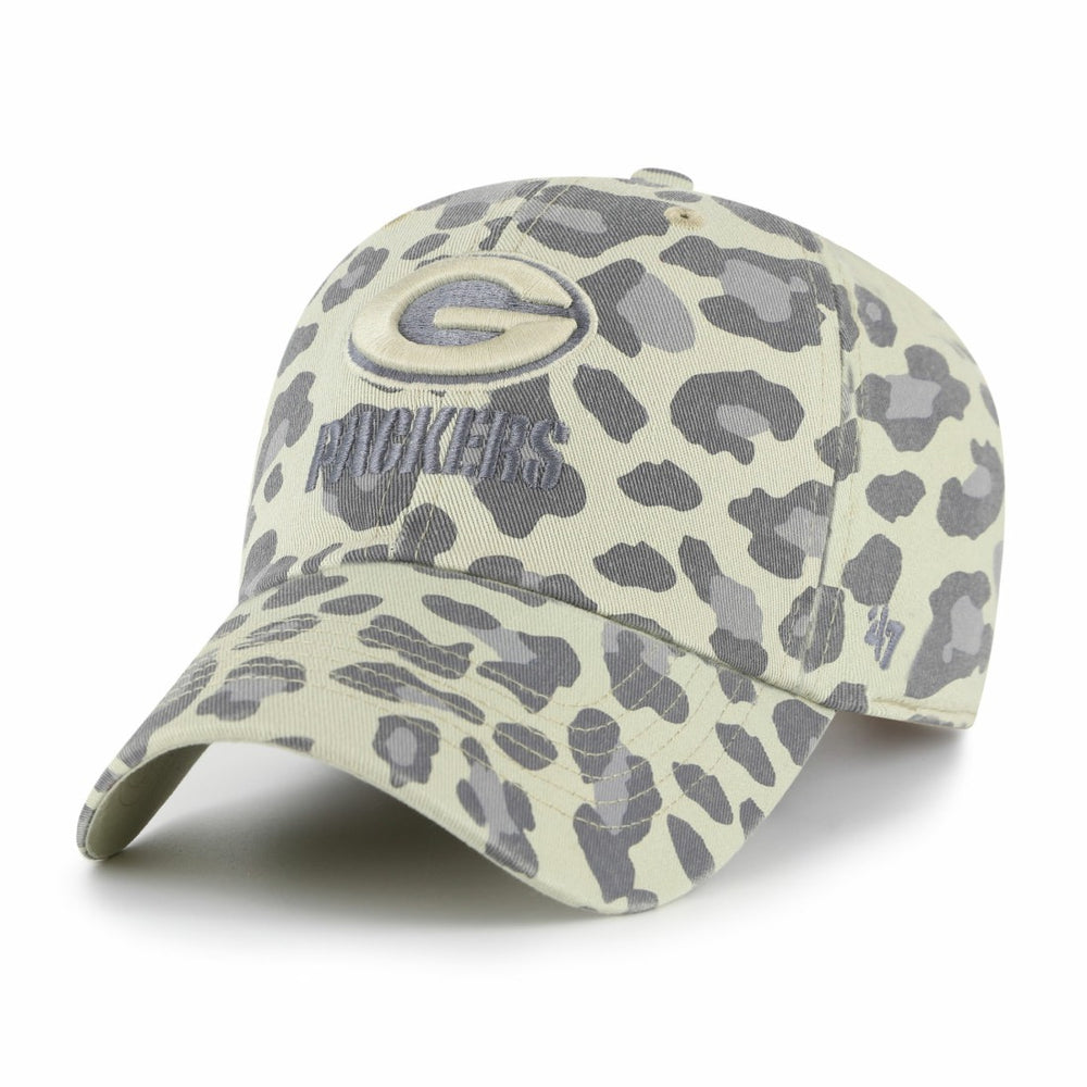 Green Bay Packers '47 Women's Bagheera Clean Up Adjustable Hat - Gray - 47 brand
