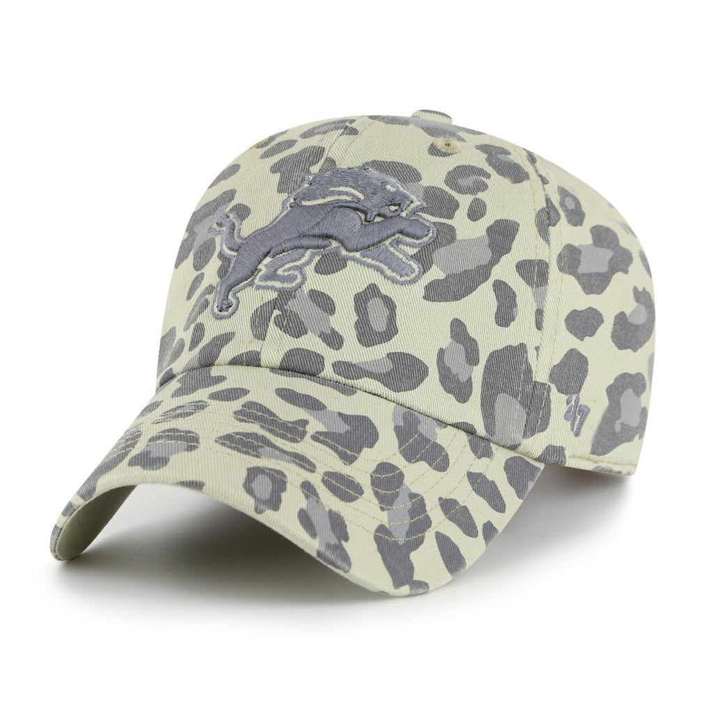 Detroit Lions '47 Women's Bagheera Clean Up Adjustable Hat - Gray - 47 brand