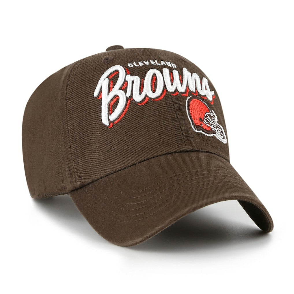 Cleveland Browns '47 Women's Ariana Clean Up Adjustable Hat - Brown - 47 brand