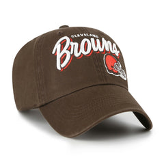 Cleveland Browns '47 Women's Ariana Clean Up Adjustable Hat - Brown - 47 brand